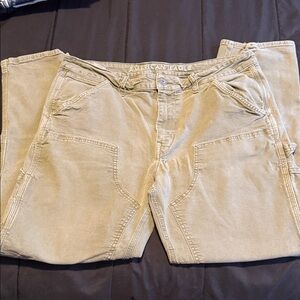 American Eagle Outfitters Men's Cargo Pants in Tan